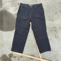 Vintage Y2K anchor blue baggy 2000s carpenter workwear pants
