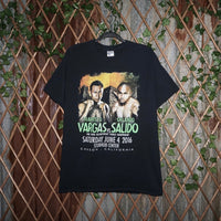 Large - Vintage Y2K Vargas vs Salido boxing fight t-shirt
