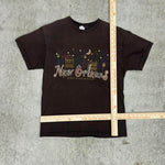 Vintage y2k new orleans brown t-shirt