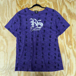 XL - Vintage y2k ryan sheckler aop monogram 2000s skate t-shirt