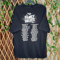 Vintage y2k the family values tour 2001 linkin park t-shirt