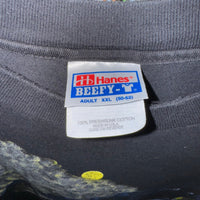 Vintage Y2K train 3D emblem 1990s moonlight usa made Tshirt