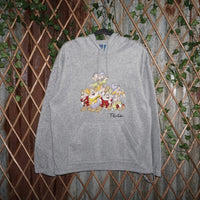 Large - Vintage / Y2K snow, White 7 dwarfs 00s fleece hoodie
