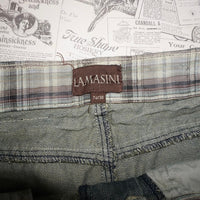 30-Vintage Y2K LAMASINI faded baggy wide leg 00s denim jeans