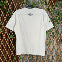 Vintage Y2K Volcom rocker guitar drawing doodle 00s t-shirt