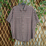 Vintage Y2K Van heusen polo flannel wrinkle free 00s t-shirt