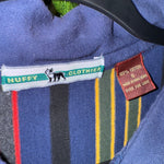 Vintage Y2K Buffy clothier quarter zip striped 90 polo shirt