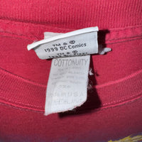 Vintage Y2K wonder woman 1990s six flags superhero t-shirt