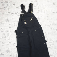 32x32 -Vintage Y2K DS Carhartt workwear double knee overalls