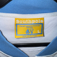 Vintage Y2K south pole embroidered 2000s zip up sweatshirt