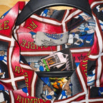 Vintage y2k buda bean brooklyn AOP fight button up t-shirt