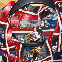 Vintage y2k buda bean brooklyn AOP fight button up t-shirt