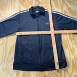 Vintage Y2K Old Navy 2000s embroider stripe zip track jacket