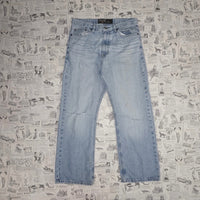 Vintage Y2K structure denim jeans workwear 2000s faded pants