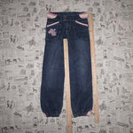 10 - Vintage Y2K Miss jeans brand MJ embroidered girls pants