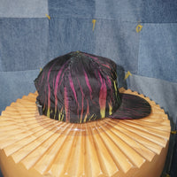OSFA - Vintage ridomil embroider abstract cracked tiedye hat