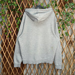Vintage Y2K Nike zip up grey Tag 00s embroider zip up hoodie