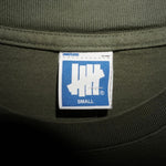 Small -undefeated essential long sleeve green T-shirt UNDFTD