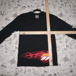 Medium - Vintage Y2K nike flame 2000s gray tag youth t-shirt