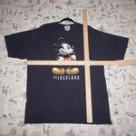 XXL - Vintage Y2K Disneyland, Mickey Mouse 3D 2000s t-shirt
