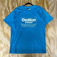 Vintage y2k oshkosh bgosh 1990s blue made in usa t-shirt