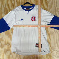 Vintage y2k nike baseball three quarter long sleeve angels