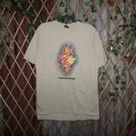 Large - Vintage Y2K MOSSIMO flame tribal skate surf t-shirt