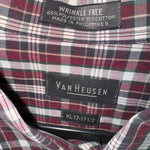 Vintage Y2K Van heusen polo flannel wrinkle free 00s t-shirt