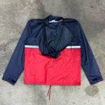 Medium - Vintage adidas 1980s rednavy