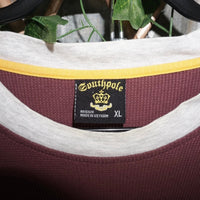 XL-Vintage Y2K south pole embroider 2000s thermal LS t-shirt
