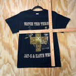 Vintage Y2K watch the throne Jay-Z Kanye West 2010s t-shirt