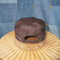 OSFA - Vintage Y2K grunge femme 2000s cadet military cap hat