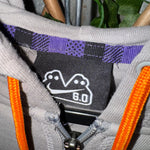 Vintage Y2K Nike 2000s skate embroidered 6.0 zip up hoodie