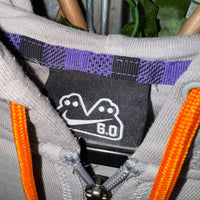 Vintage Y2K Nike 2000s skate embroidered 6.0 zip up hoodie