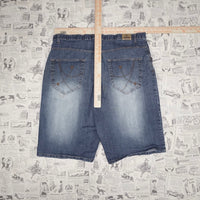 42 - Vintage Y2K WEBS baggy new york embroider 2000s jorts