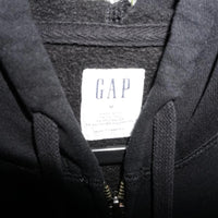 M- Vintage / Y2K 2000s Gap big arch logo grunge plaid hoodie