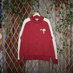 Large - Vintage Y2K blue 84 raw HEM 00s zip up track jacket