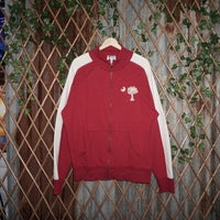 Large - Vintage Y2K blue 84 raw HEM 00s zip up track jacket