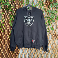 Vintage Y2K Oakland Raiders embroider NFL 00s zip up hoodie