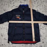 Vintage Y2K Tommy Hilfiger jean embroider 90s puffer jacket