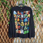 Vintage Y2K Marvel mad engine comic book promo thermal shirt