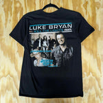 Vintage y2k luke bryan jack daniels style tour 2016 t-shirt