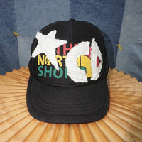 OSFA - the North Shore TNF trucker hat patchwork star cap