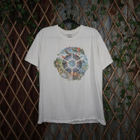 L - Vintage / Y2K 00sAnimals of Earth Globe Grunge Style Tee