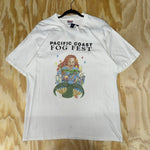 Vintage y2k pacific coast fog fest artist 2000s t-shirt