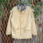 Vintage Y2K Tommy Hilfiger jeans 00 khaki utility chore coat