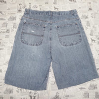 33x30 - Vintage Y2K faded glory denim faded carpenter jorts