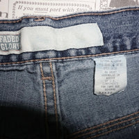 33x30 - Vintage Y2K faded glory denim faded carpenter jorts