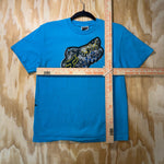 Vintage Y2K fox racing grunge motocross graffiti 00s t-shirt