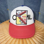 OSFA - Vintage Y2K O’Neill patchwork embroidered patch hat